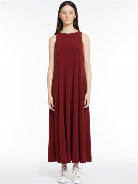 Max Mara Leisure Lana Kjole, Brick Red 